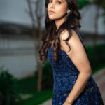 Rashmi Gautam Instagram - P.c @portraitsbyprudhviraj 📸 Outfit @byshahmeenhusain 💙💙 Stylist @impriyankasahajananda