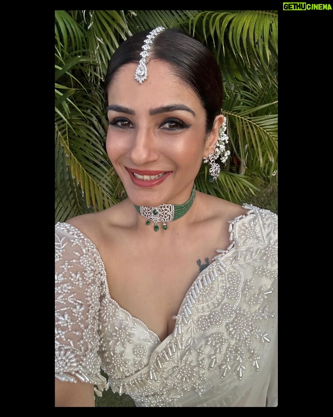 Raveena Tandon Instagram - Wedding whites ….🤍