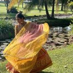 Raveena Tandon Instagram - Sunshine and happiness….. grab it wherever you find it.. even if it’s fleeting..♥️