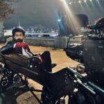 Ravi Dubey Instagram – All black with a dash of red … London, United Kingdom