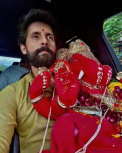 Ravi Dubey Instagram - Jai dev ❤️ #ganpatibappamorya
