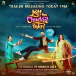 Ravi Dubey Instagram - TRAILER RELEASING 7pm Today #jattnuchudailtakri @gippygrewal @sargunmehta @roopigill_ @arvindrkhaira @jaani777 @dreamiyata @desimelodies