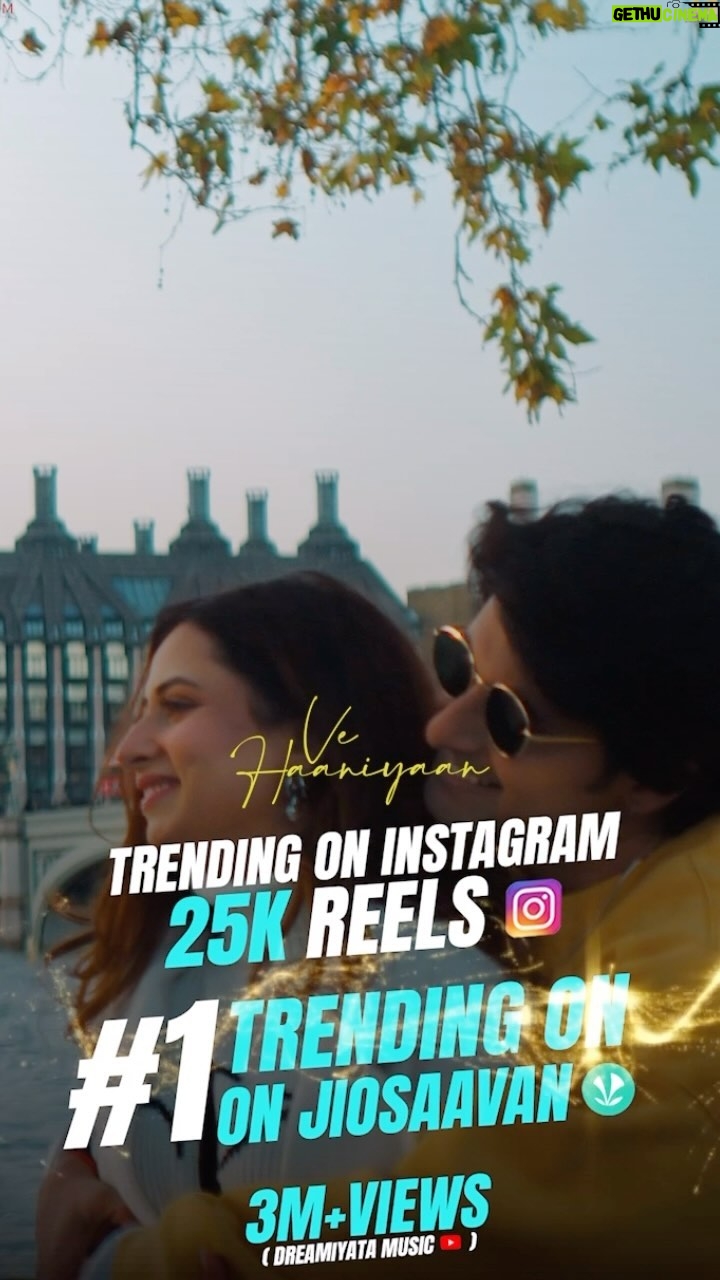 Ravi Dubey Instagram - We are trending on Instagram with 25000+ reels β¦ Trending at Number 1 on @jiosaavn πΎπ₯³πππ #vehaaniyaan #DreamiyataMusic #linkinbio Have you made your reels yet? Music @avvysra Singer @dannymusic77 Lyrics @sagarmuzic7 PRODUCED BY : @dreamiyata DIRECTOR @itejisandhu DOP @singh.Shinda Line producer @mandeephundal57 Costumes- @mandybeautyx Makeu@theartofmakeupltd Hairstylist-@ashkaurc Production Team - @10plusoneproduction BTS & Stills @sunnychouhan1313 EDIT @mreditorofficial Mix master by - @mixnvibe