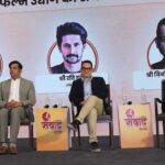 Ravi Dubey Instagram – Yesterday at the @dainikjagrannews conclave ..Uttar Pradesh is rising as a force to reckon with under the leadership of hon’ble CM @myogi_adityanath ji and with the guidance of @official.anuragthakur ji ..with multiple film cities and a solid ecosystem for filmmakers we are sure to see many nuanced stories from the great land of uttar pradesh ..alongside my respected seniors @ravikishann ji and @vinod.bhanushali ji at the panel we discussed and proposed multiple subjects to make operations even more convenient for film / OTT and TV production including setting up one stop shops and Subsidies for TV production…..

Deep gratitude to @connectnitinmishra ji Lucknow, Uttar Pradesh