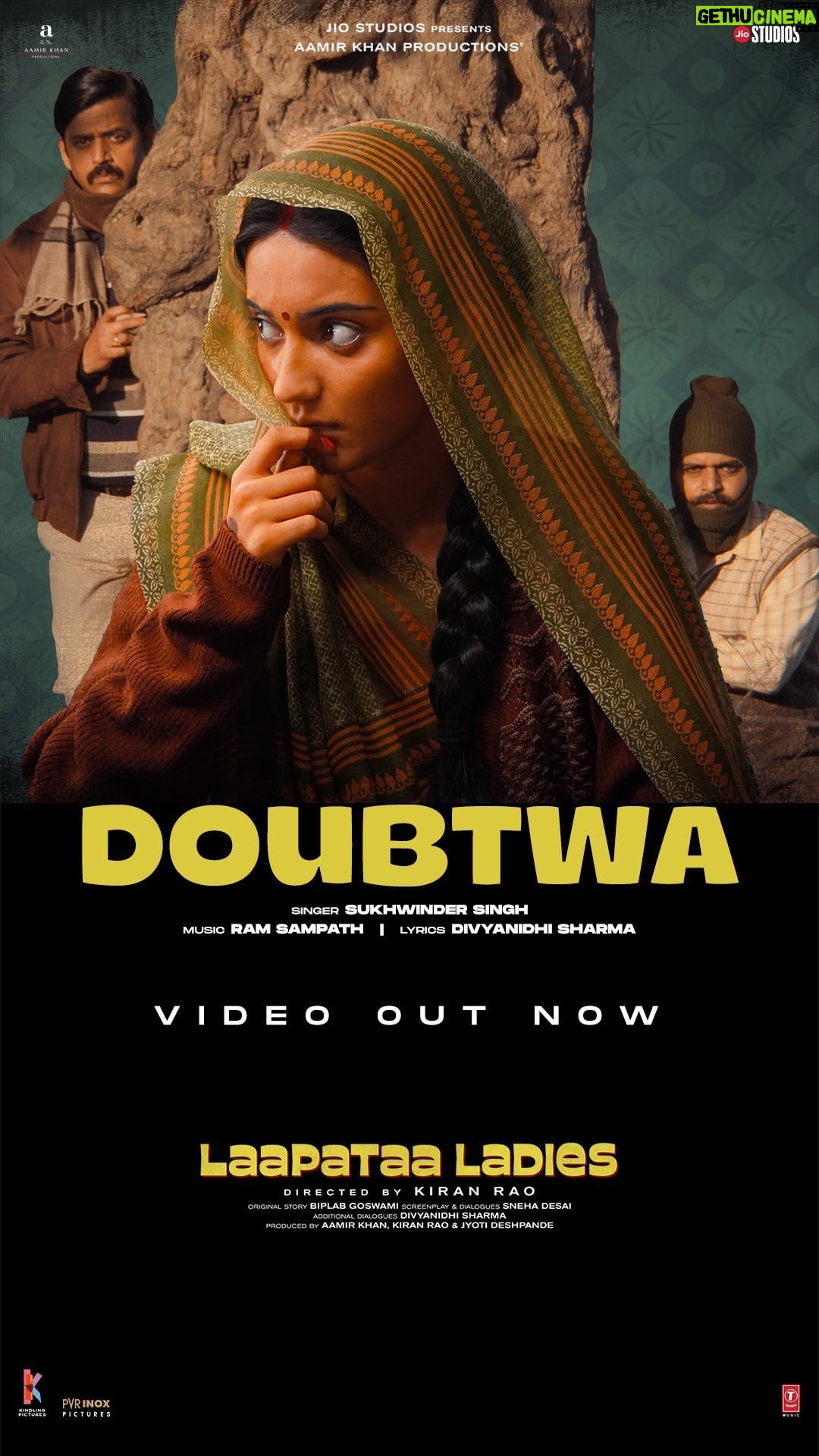 Ravi Kishan Instagram - Mann karta hai Shoutwa , ee kanya pe #Doubtwa𤫠Song out now! (Link in bio) @nitanshigoelofficial @pratibha_ranta @ss_this_side @chhaya.kadam.75 @ravikishann #Aamirkhan @raodyness #JyotiDeshpande @aamirkhanproductions @kindlingindia @officialjiostudios @tseries.official @bookmyshowin @pvrpictures #BiplabGoswami @snehadesaiofficial @ramsampathofficial @swanandkirkire @prashantpandeyofficial @divynidhisharma @shreyaghoshal @arijitsingh @sukhwindersinghofficial @sonamohapatra @ramsampathofficial @sukhwindersinghofficial #DivyanidhiSharma