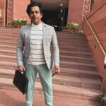 Ravi Kishan Instagram – #parliament सदन