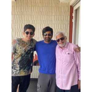 Ravi Teja Instagram - Happy Father’s Day.!!