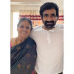 Ravi Teja Instagram - MOTHER! Love in its purest form ❤️ Wishing my dearest Mom, and all the mothers out there, a very Happy Mother's Day!