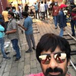 Ravi Teja Instagram - Lights.Camera.Action. From the sets of my next..#khiladi 😉 Vizag