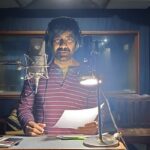 Ravi Teja Instagram - Dubbing in progress #krack