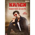 Ravi Teja Instagram - TODAY 6:03pm!! #krackteaser