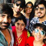 Ravi Teja Instagram - With family in Goa❤️
