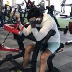 Ravi Teja Instagram - A regular morning routine👊