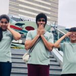 Ravi Teja Instagram - These moments of joy are memories forever. On vacation 🙉🙊🙈