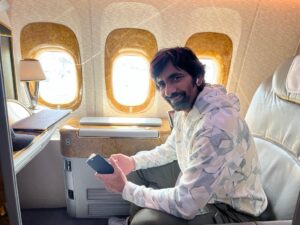 Ravi Teja Instagram - Off to london 🦅