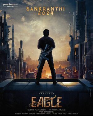 Ravi Teja Instagram - Ready to fly off with some action this time 💥

#EAGLE Lets Kill 🔥
See you all for Sankranthi 2024 :)