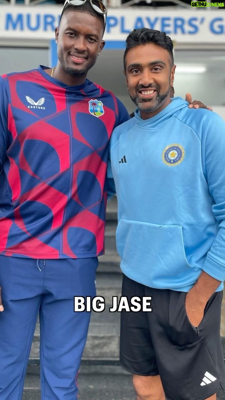 Ravichandran Ashwin Instagram - Island withdrawal symptoms 🤩🤩 featuring @vikramrathourofficial @charlzminz @hariprasadmohan @curtlyambrose_ @parasmhambrey213 @ishankishan23 @jaseholder98 and @yashasvijaiswal28 #carribean #indvswi #dominica #portofspaintrinidad