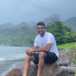 Ravichandran Ashwin Instagram - Liming about in the carribean. #dominica Credits: @dilip.tk19 @charlzminz