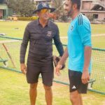 Ravichandran Ashwin Instagram - The capacity to learn is a gift. The ability to learn is a skill. However, the willingness to learn is a CHOICE. #cricketlife Had a couple of wonderful sessions at the NCA.🤩🤩 @sairaj72 @vvslaxman281