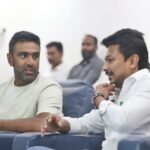 Ravichandran Ashwin Instagram - Had a wonderful time at the #asianchampionstrophy alongside the honourable Chief minister @mkstalin and @udhay_stalin 🙏🤩