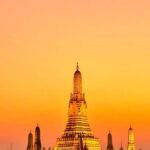 Ravichandran Ashwin Instagram - Sigh! The Wat Arun temple is stunning. We checked it out in the day and dined at a restaurant on the other side of the river at sunset and it was just magical ♥️ #Bangkok #goldenhour #bangkokspirit #wataruntemple #supannigaeatingroom #travelgram #traveldiaries #chennai #travelreels #travelinspiration Wat Arun Ratchawararam