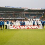 Ravichandran Ashwin Instagram – Pink ball test done ✅. Yet another series win and now perched 4th on the WTC table.