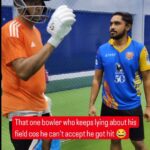 Ravichandran Ashwin Instagram – POV: That one bowler in every academy who keeps lying about his field cos he can’t accept he got hit! 😂 #AcademyDiaries #gennext #cricket #cricketcoaching #rashwin #chennai