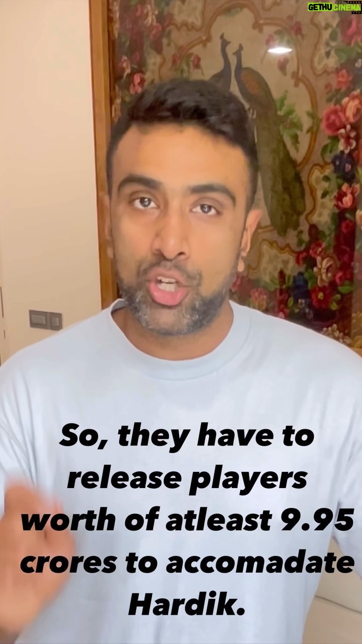 Ravichandran Ashwin Instagram - Retention and trade gossip!😄😄 #iplretention #ipl2024 #MI #GT #ipl2024