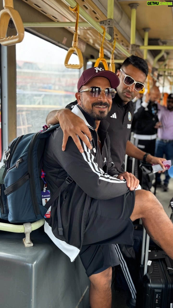Ravichandran Ashwin Instagram - Winding the ๐ฐ๏ธ๐ฐ๏ธ back. Not the ideal result but my memories over the last 50 days were๐๐. #icccricketworldcup2023