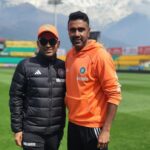 Ravichandran Ashwin Instagram - Some moments cannot be expressed through words even if one is good at it .🤩🤩 Let me try anyways😂😂 @jaspritb1 @rohitsharma45 @royalnavghan & Rahul bhai made all the efforts possible to make this an occasion I would cherish for the rest of my life and that’s something I will be grateful for. A BIG 🙏 THANK YOU to all the unsung heroes who have kept me going through all the stumbling blocks that I have faced over the years. @kamlesh_physio @dilip.tk19 @dayanandagarani & @hariprasadmohan this moment wouldn’t have been possible without these wonderful support crew.