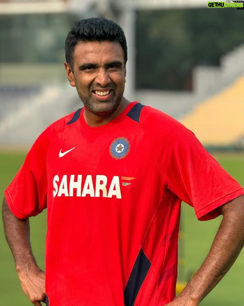 Ravichandran Ashwin Instagram - How many fans for an age old jersey? This is my favourite dating back to the 2011 World Cup. #cricket #throwback