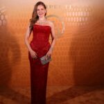 Raya Abirached Instagram - Celebrating the launch of the #Serpenti Factory exhibition on its 75th Anniversary last night with my @bulgari family in Dubai #bulgariserpenti #75yearsofinfinitetales Wrapped in exquisite Serpenti High Jewelery pieces & clutch #StyledByCed @cedrichaddad What a Dress! @tonywardcouture Shoes by @louboutinworld Makeup by @ranim.alturki Hair by @john.dimirje Couldn't get enough of your photos @patricksawaya merci! And of course much love to my @mad_solutions darlings ❤️ Dubai, UAE