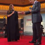 Raya Abirached Instagram - We managed to impress @tomcruise 🤩😎🤩😎 Well done Abu Dhabi fans!!! #MissionImpossible #MissionWorldTour #InAbuDhabi @missionimpossible @paramountpics @filmabudhabi @visitabudhabi @fourstarfilmsme Abu Dhabi, United Arab Emirates