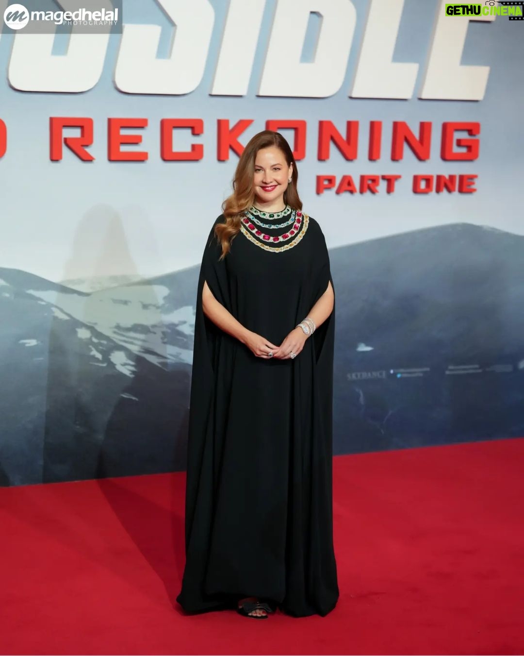 Raya Abirached Instagram - Eid Adha Moubarak everyone! Excitement levels through the roof last night as i hosted the unforgettable Abu Dhabi premiere of @missionimpossible Dead Reckoning: Part 1 with @tomcruise & the whole cast! #MissionWorldTour Thank you @filmabudhabi @paramountpics @fourstarfilmsme Amazing to work with you all! Voila for the look! @bulgari high jewelery @zuhairmuradofficial dress #StyledByCed @cedrichaddad Hair & Makeup @rj_beautysalon @ranim.alturki @john.dimirje Photos: @maged_helal @gettyimages Emirates Palace, Abu Dhabi UAE