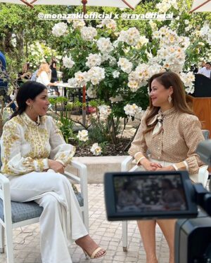 Raya Abirached Instagram - All the beautiful talented arabic girls 🩷🩷🩷🩷
And Mo's watchfull eye :)

@festivaldecannes