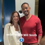 Raya Abirached Instagram - That was the coolest one :) Watch it again on #ScoopWithRaya Sunday 9KSA @mbc2insta @redseafilm @willsmith
