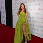 Raya Abirached Instagram - Glam & Glam tonight at the @bafta awards 2023 Thank youu: #StyledByCed @cedrichaddad @bulgari bling @zuhairmuradofficial Hair by @stellatsiledaki Makeup by @eleniliatsoumakeup Photos by @joannaezzat #bafta BAFTA Red Carpet