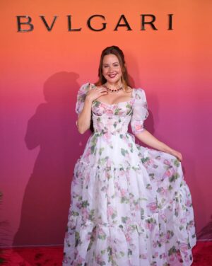 Raya Abirached Instagram - Celebrating #BulgariEdenTheGardenOfWonders tonight.

Thank you @bulgari for an exceptional evening!

#bulgarihighjewelry