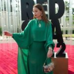 Raya Abirached Instagram - #FilmIsEverything 🇸🇦🇸🇦🇸🇦 @redseafilm In @bulgari bling Dressed in full @maisonvalentino look #StyledByCed @cedrichaddad Thank you @salon_mermaid for the glam Jeddah جده