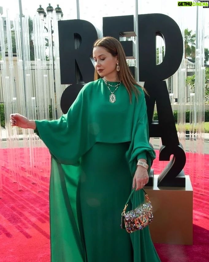 Raya Abirached Instagram - #FilmIsEverything πΈπ¦πΈπ¦πΈπ¦ @redseafilm In @bulgari bling Dressed in full @maisonvalentino look #StyledByCed @cedrichaddad Thank you @salon_mermaid for the glam Jeddah Ψ¬Ψ―Ω