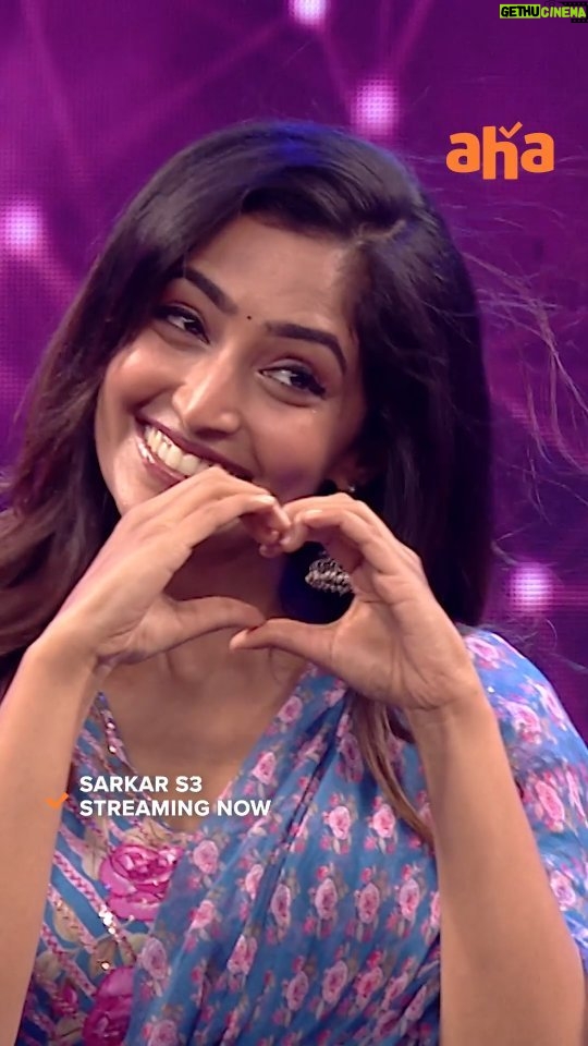 Reba Monica John Instagram - Oka intivaadu kabothunna Pradeep Machirraju..! Inthaki evaraa lucky girl..!!👆 #Sarkaar3onAHA #PradeepMachiraju #aha @pradeep_machiraju @reba_john