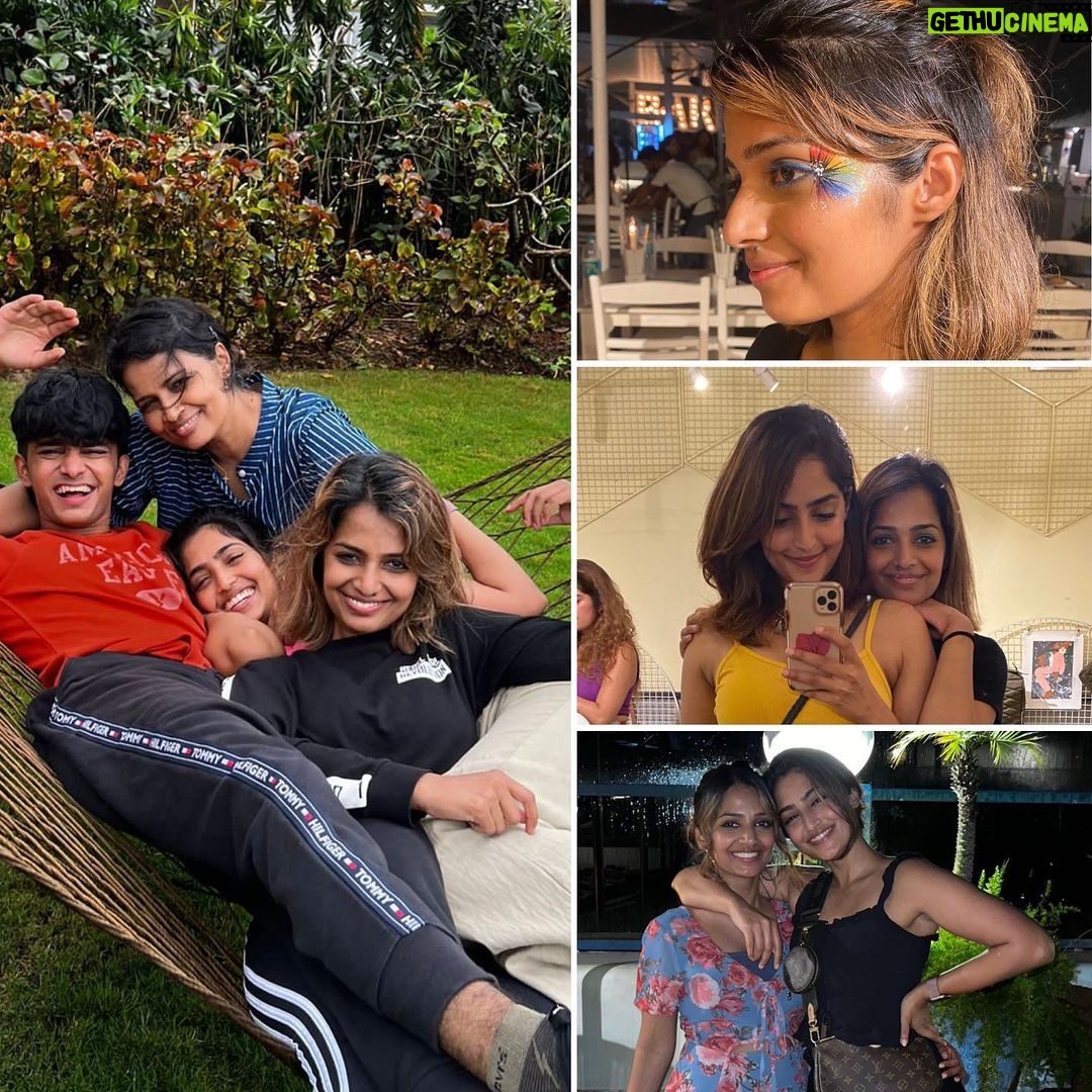 Reba Monica John Instagram - Happy birthday bibiiii 💕 my younger one, and the one responsible for making me a jealous and evil kid, by which I mean I hated when my parents gave her more attention after she was born, so much that I almost threw her off the bed and tried to eliminate her 🤣 not in a terrible or gruesome way, its funny to hear those stories now! I think she was the only one who had to deal with the real and annoying Mona most days. If only you were home today, I’d spoil you with gifts and squish you with loveeee and lots of advice and bhaashans that you hate! For real though, it’s boring without hereee and I Miss you too much. Canada doesn’t deserve you 😬 Always remember I’m forever here for you, no matter whaaat. Have the best dayyyy. Love you maxxxx💕 #itsherbirthday #happybornday #sisterlove❤️ #comebacksoon #missingmajor