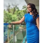 Reba Monica John Instagram - Now that’s a smile I’m Not faking 💙 Alsooo, Samajavaragamana on AHA @ahavideoin from Tomorrow ✨ #samajavaragamana #onAha #from28thJuly Hyderabad,india