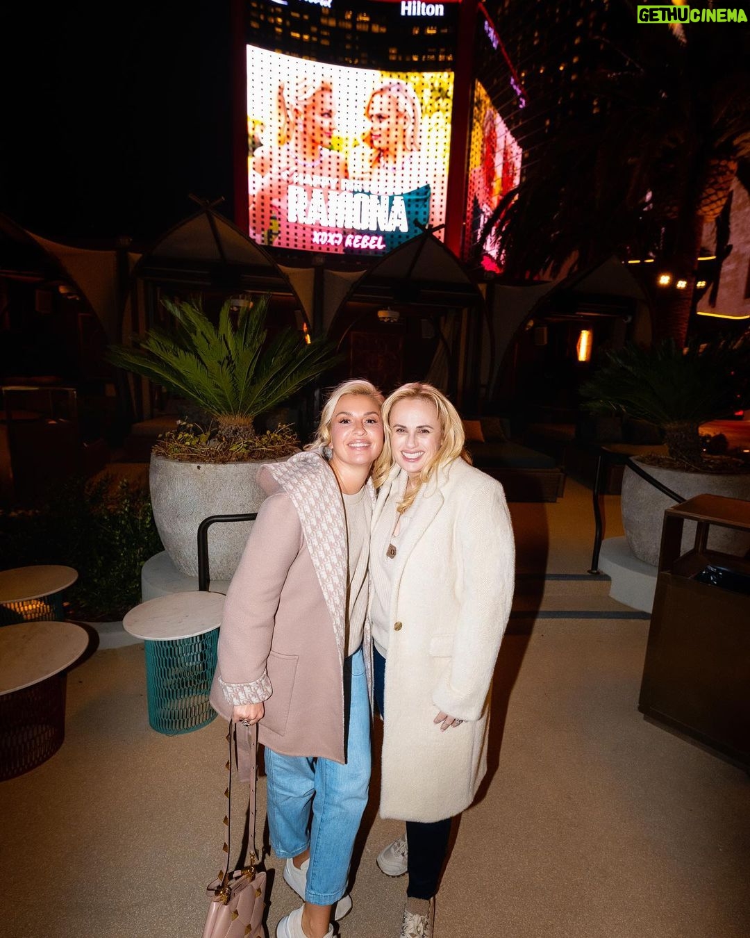 Rebel Wilson Instagram - She’s on the strip! Happy 40th birthday Ramona my darling!! @resortsworldlv