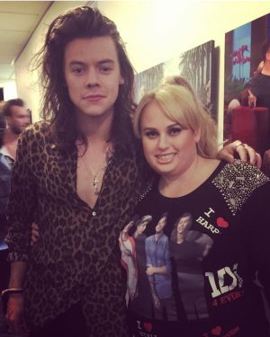 Rebel Wilson Instagram - Yes. We’ve both grown into our looks (and careers) 😜 love you @harrystyles and can’t wait to see all your new movies 🍿