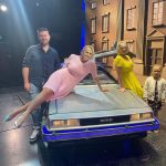 Rebel Wilson Instagram - Had so much fun watching BACK TO THE FUTURE in London and then getting to drive the DeLorean was siiiiiick! Congrats to the amazing cast and crew!