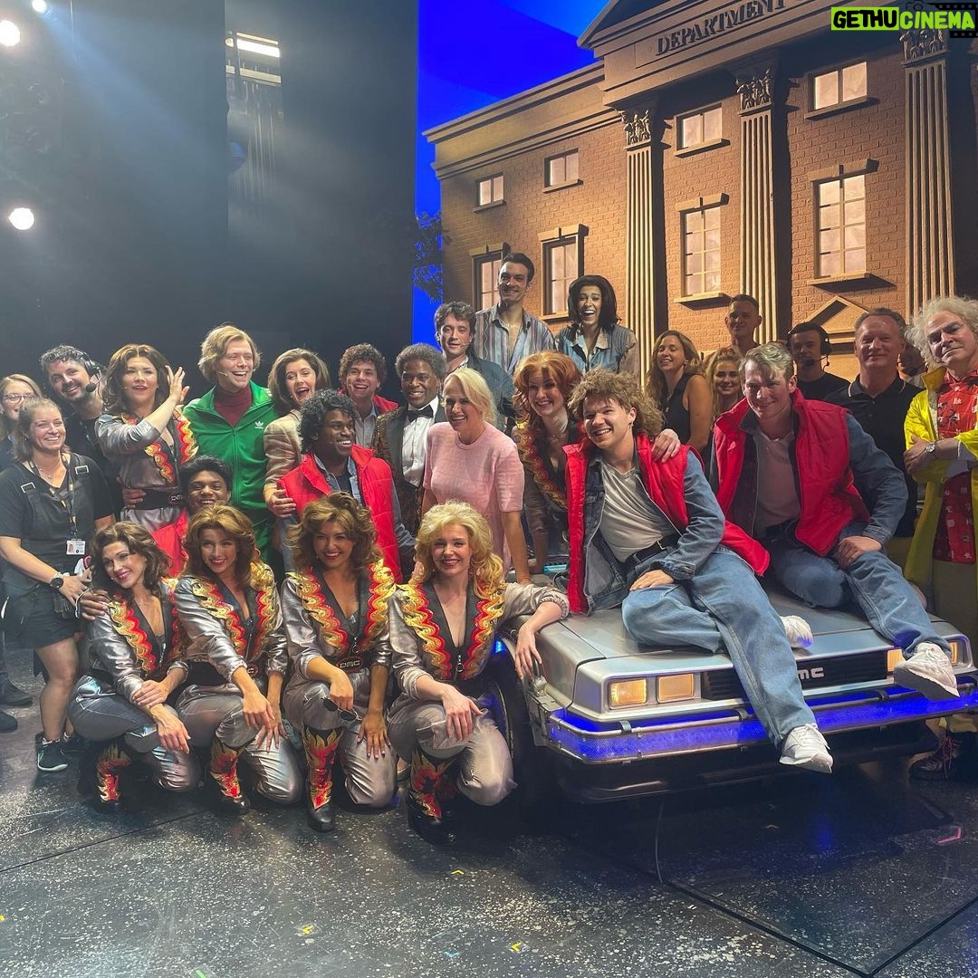 Rebel Wilson Instagram - Had so much fun watching BACK TO THE FUTURE in London and then getting to drive the DeLorean was siiiiiick! Congrats to the amazing cast and crew!