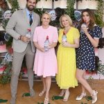 Rebel Wilson Instagram - 💜💚 Wimbledon is always such a treat 🍓 🍓thanks @evianwater for hosting us for the finals! 🎾 Hair: @itsdash Make-Up: @karindarnell 🎾