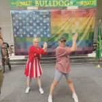Rebel Wilson Instagram - Okay so in honor of our worldwide premiere today on Netflix, to get you in the SENIOR YEAR spirit, here’s a little instructional video (in a slower pace) of our main Bulldogettes cheer with co-choreographer @brookebowe …ps my favourite part of this is our director @alexhardcastle1 walking behind and wondering what-the-fuck we are doing! I just thought you guys might eventually want this! 💚💛🤍💚💛🤍💚💛🤍