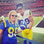 Rebel Wilson Instagram - Super Bowl LVI. It’s been a pleasure and a privilege being an LA Rams Ambassador this season! Congrats 💛💙🏈💙💛 you boys crushed it!!!